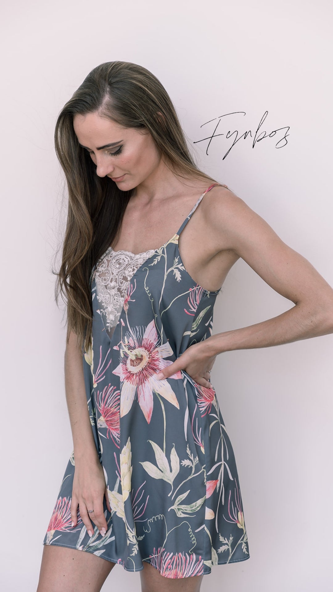 Alina Slip Dress Floor Length