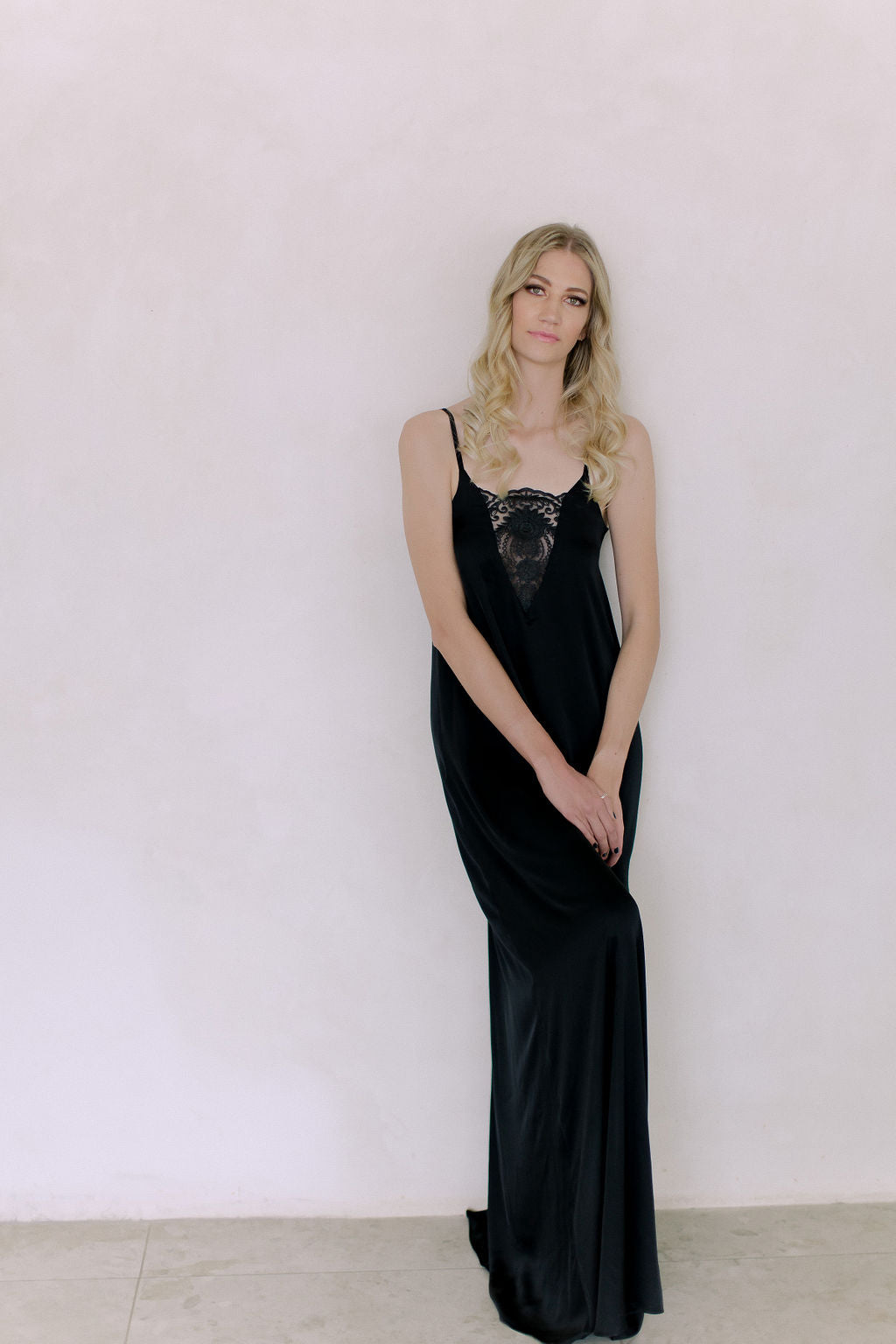 Alina Slip Dress Floor Length