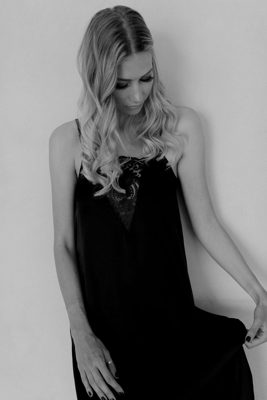 Alina Slip Dress Floor Length