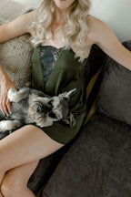 Alina Slip Dress Thigh Length