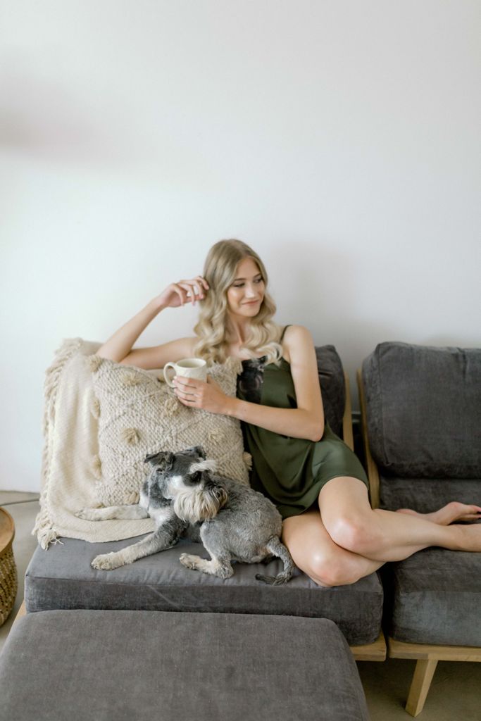 Alina Slip Dress Thigh Length